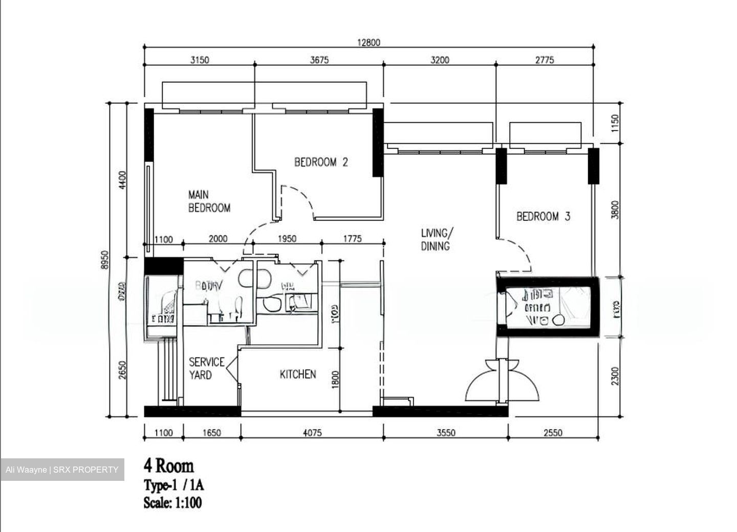 Blk 415D Waterfront I @ Northshore (Punggol), HDB 4 Rooms #600262591